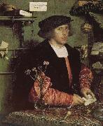 Hans Holbein Qiao Zhiji portrait of businessman Serge Spain oil painting artist